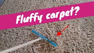 How to Fluff Carpet  Rendalls Cleaning [upl. by Elnore]